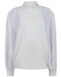 Marni - Jacquard Motif Balloon Top - Lyst