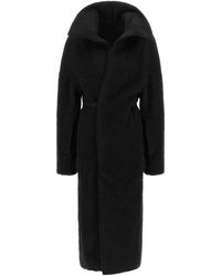 Rick Owens - 'Dracucollar Belted' Coat - Lyst