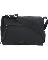 Jil Sander - Soft Logo Printed Messenger Bag - Lyst