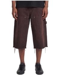 Willy Chavarria - Workwear Carpenter Denim Shorts - Lyst