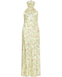 RIXO London - Floral Pattern Dress - Lyst
