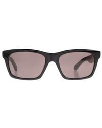 Balenciaga - Eyewear Rectangle Frame Sunglasses - Lyst