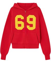 GIMAGUAS - 69 Zip-Up Knitted Jacket - Lyst