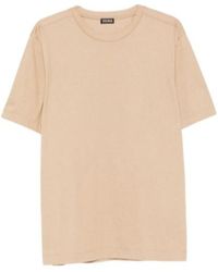 ZEGNA - Crew Neck T-Shirt - Lyst
