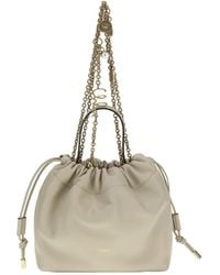 Chloé - Chloé Icons Mini Drawstring Shoulder Bag - Lyst