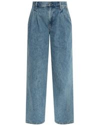 Helmut Lang - Double-Pleated Jeans - Lyst
