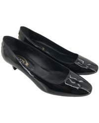 Tod's - Logo Details Heels - Lyst