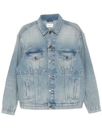 Haikure - Clay Broken Celestial Distressed Logo Patch Jacket - Lyst