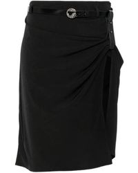 Coperni - Belted Ruched Midi Skirt - Lyst
