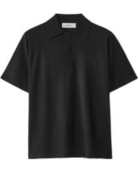 Lisa Yang - Short-Sleeved Knit Polo Shirt - Lyst