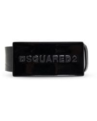 DSquared² - Logo Plaque Buckle Belt - Lyst