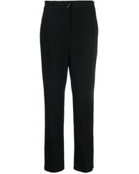 Moschino - High-Waisted Wide-Leg Trousers - Lyst