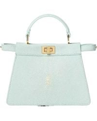 Fendi - Light Stingray Leather Bag - Lyst