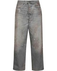 Haikure - Distressed Wide-Leg Jeans - Lyst