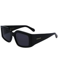 Ferragamo - Eyewear Rectangle Frame Sunglasses - Lyst
