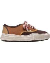 Maison Mihara Yasuhiro - Baker Og Sole Multi Color Canvas Low-Top Sneaker - Lyst