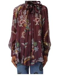 Etro - Daffodil Motif Blouse - Lyst