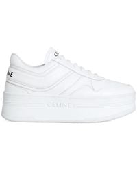 Celine - Block Sneakers With Wedge Outsole - Lyst