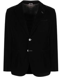 Giorgio Armani - Single-Breasted Tailored Blazer - Lyst