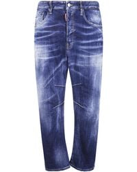 DSquared² - Faded Straight-Leg Jeans - Lyst