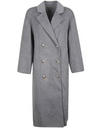 Loulou de Saison - Borneo Double-Breasted Coat - Lyst