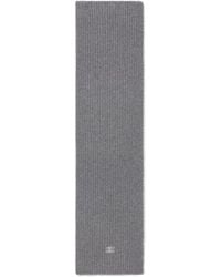 Celine - Ribbed Cashmere Scarf - Lyst