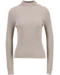 Barbour - Stella Ribbed Jumper - Lyst
