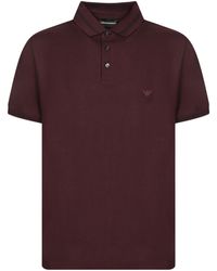 Emporio Armani - Short-Sleeved Polo Shirt - Lyst