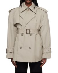 Wardrobe NYC - Double-Breasted Belted Trench Coat - Lyst
