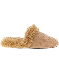 Versace - Round-Toed Slippers - Lyst
