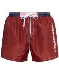 DSquared² - Drawstring Swim Trunks - Lyst