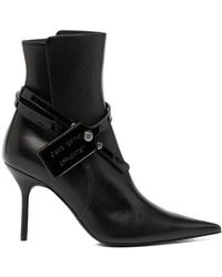 Off-White c/o Virgil Abloh - Zip Tie Stiletto Boots - Lyst