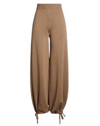 Max Mara - High-Waist Knit Balloon Trousers - Lyst