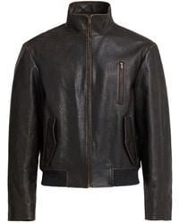 The Row - Akia Leather Jacket - Lyst