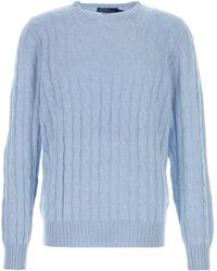 Polo Ralph Lauren - Cable Knit Knitted Sweater - Lyst