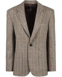 Nili Lotan - Diane Plaid Blazer - Lyst