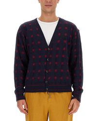 Etro - V-Neck Cardigan - Lyst