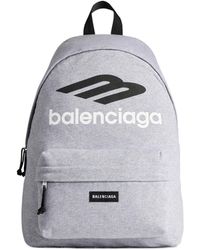 Balenciaga - Logo Printed Backpack - Lyst