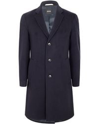 BOSS - Solid Color Coat - Lyst