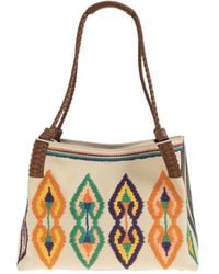 Etro - Libra Embroidered Shoulder Bag - Lyst