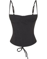 BOSS - Solid Color Top - Lyst