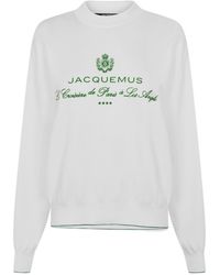 Jacquemus - Long Sleeve Sweatshirt - Lyst