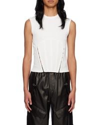 Dion Lee - Fine-Ribbed Tank Top - Lyst