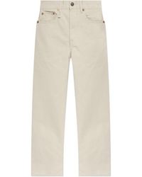 R13 - Embroidered-Pocket Jeans - Lyst