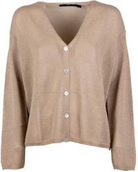 Seventy - V-Neck Buttoned Cardigan - Lyst
