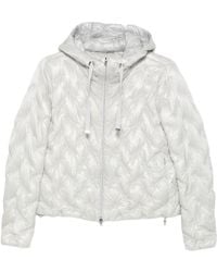 Herno - Quilted Hooded Jacket - Lyst