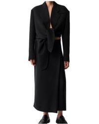 Calvin Klein - Petunia Pinstripe Tailcoat Jacket - Lyst