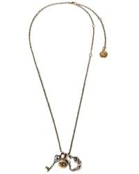 Etro - Three-Charm Necklace - Lyst