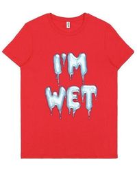 Moschino - Round-Necked Logo T-Shirt - Lyst