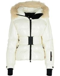 Moncler - 'Valdivia' Laquã¨ Nylon Down Jacket - Lyst
